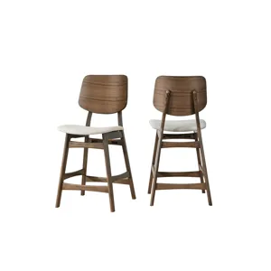 Oscar Counter Chair-Walnut