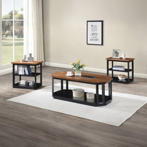 Decker Occasional Decker 3 Piece Occasional Set 1 Coffee & 2 End Tables Two