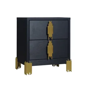 Empire Nightstand Black