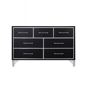 Ava 7 Drawer Dresser-Ebony