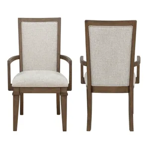 Mariana Upholstered Arm Chair(2 Per Carton-Vintage Mocha