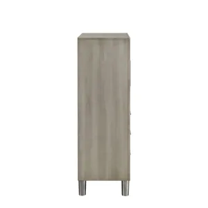Lennox Door Chest With LED Light-Gray