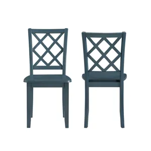 Trellis Dining Chair(2 Per Carton Blue