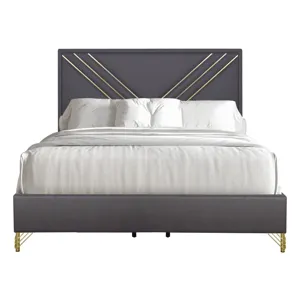 Symmetry Panel Side Rails-Charcoal - Queen/King