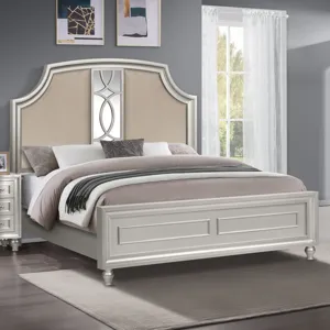 Reflections Footboard & Slats-Silver - King/California King