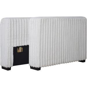 Bliss Set Of 2 Arms For Sectional-Mist Gray