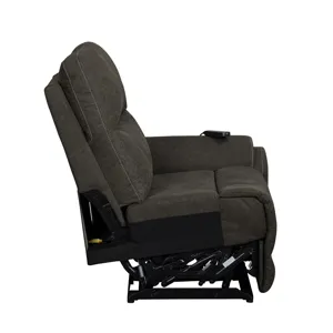 Gaia RAF Recliner W/Power Headrest,footrest,massage, Heat-Sable