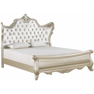 Monique Headboard-Champagne - Queen