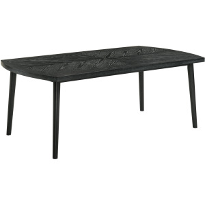 Skyline Rectangle Dining Table-Onyx