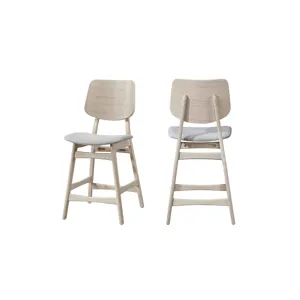Oscar Counter Chair-White Ash