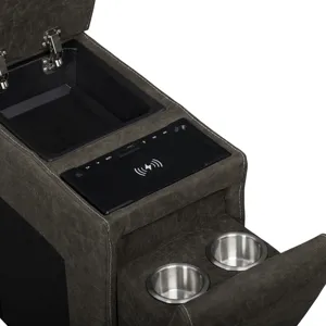 Gaia Storage Console With Speakers-Sable