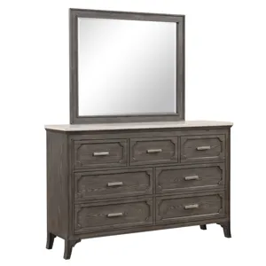 Lisbon Mirror-Gray