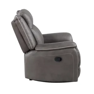Enzo Glider Recliner Gray