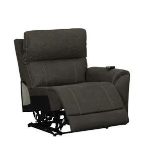Gaia RAF Recliner W/Power Headrest,footrest,massage, Heat-Sable
