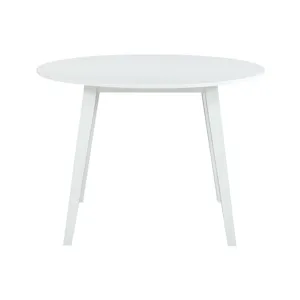 Trellis 5 PC Round Dining Set, Table & 4 Chairs White