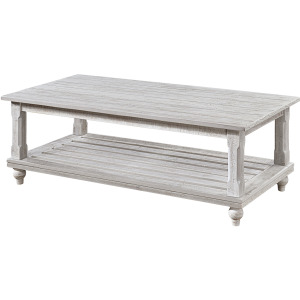 Cade Occasional Cade 3 Piece Occasional Set 1 Coffee & 2 End Tables White