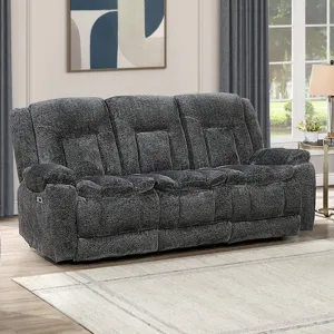 Stanwick Reclining Sofa W/Power Footrest-Gray