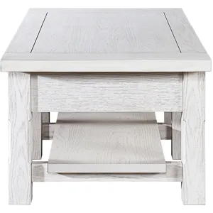 Dorsey 2 Drawer Coffee Table-White