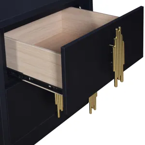 Empire Nightstand Black