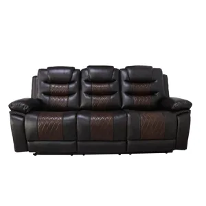 Nikko Sofa W/Power Footrest-Brown