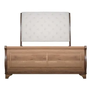 Coventry Hall Headboard, Footboard And Slats-Pecan - King