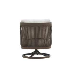 Genova Patio Swivel Club Chair W/Accent Pillow(2 Per Carton)