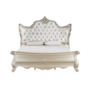 Monique Headboard-Champagne - Queen