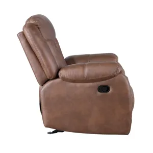 Morello Sofa W/Dual Recliner Brown