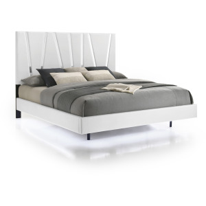 Europa Side Rails White - Queen/King