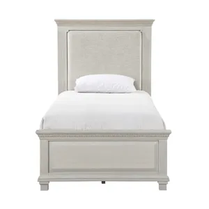 Silver Sands3/3 Panel Footboard & Slats-Gray - Twin