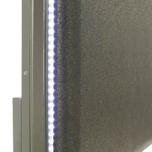 Lumina Side Rails Silver - Queen/King