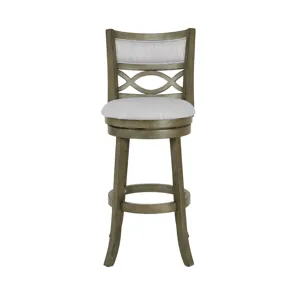 Manchester 29" Bar Stool-Ant Gray W/Fabric Seat