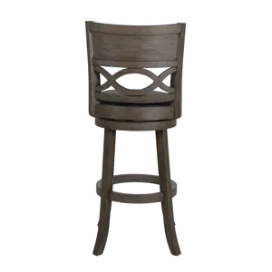 Manchester 29" Bar Stool-Ant Gray W/Pu Seat