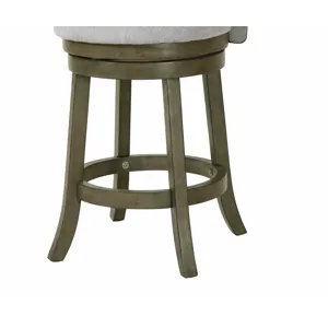 Manchester 24" Counter Stool-Ant Gray W/Fabric Seat