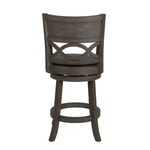 Manchester 24" Counter Stool-Ant Gray W/Pu Seat