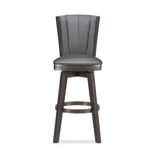 Diva 30" Swivel Bar Stool-Glitter Gray