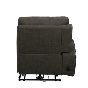 Gaia LAF Recliner W/Power Headrest,footrest, Massage, Heat-Sable