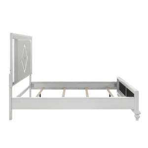 Stardust Footboard & Slats-White - King/California King