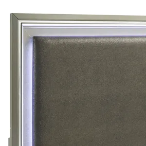 Lumina Side Rails Silver - Queen/King