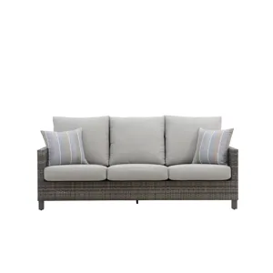 Bungalow Patio Sofa W/2 Accent Pillows