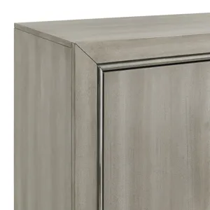 Lennox Door Chest With LED Light-Gray