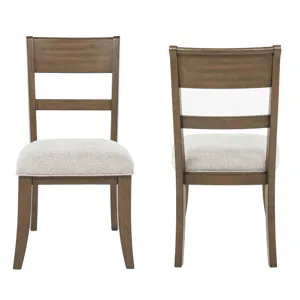 Mariana Wood Back Side Chair(2 Per Carton-Vintage Mocha