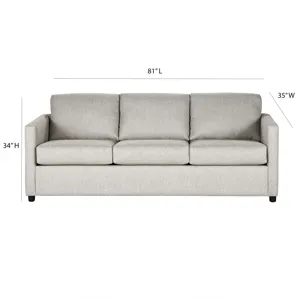 Elio 3 Seater Sofa-Beige