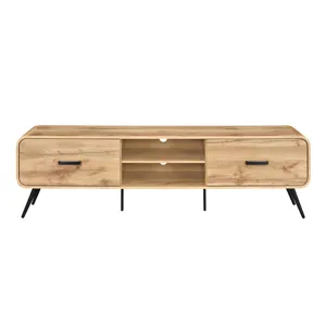 Rowan 71" Low Profile TV Console-Natural