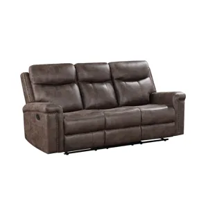 Quade Sofa W/Power Footrest Mocha