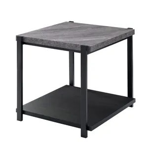 Linea 3 PC Occasional Set 1 Coffee & 2 End Tables-Dk Gray F