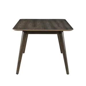 Rex 72" Fixed Top Rectangle Dining Table-Walnut