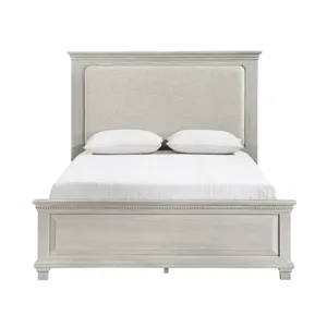 Silver Sands Panel Headboard-Gray - Queen