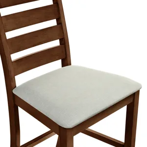 Pascal Ladderback Counter Chair(2 Per Carton-Walnut