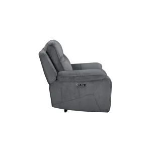 Teddy Recliner W/Power Headrest & Footrest-Gray